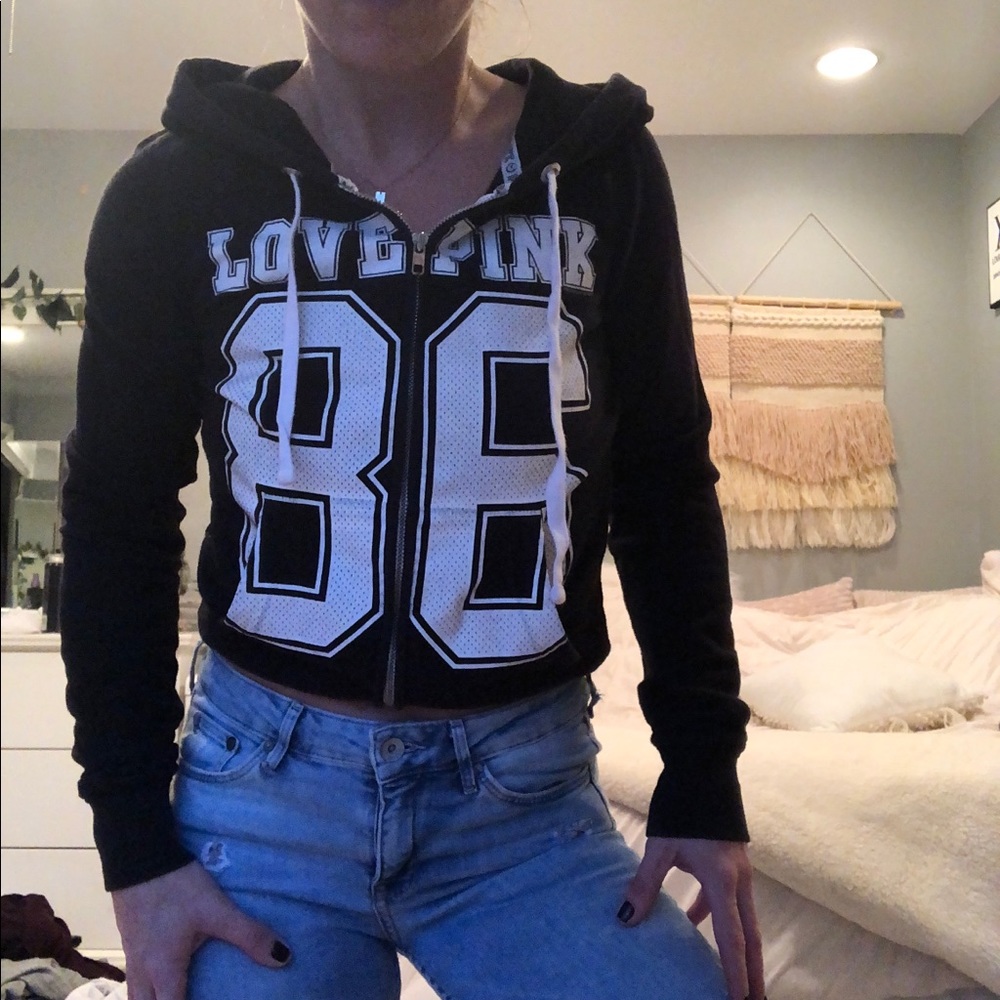 VS PINK Zip Up Hoodie